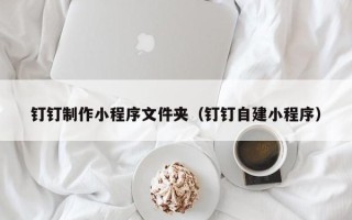 楚雄钉钉制作小程序文件夹（钉钉自建小程序）